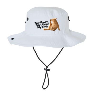 Very Demure Mindful Classy Meme Funny Cat Bucket Hat