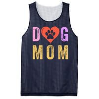 Vintage Dog Mom Happy MotherS Day Dog Mama Dog Loving Mom Puppy Mom Mesh Reversible Basketball Jersey Tank