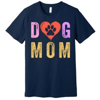 Vintage Dog Mom Happy MotherS Day Dog Mama Dog Loving Mom Puppy Mom Premium T-Shirt