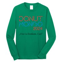 Vintage Donut Mongo 2024 Retro Dungeon Crawler Carl Meme Long Sleeve Shirt