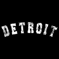 Vintage Detroit Michigan Distressed Apparel Womens Tank Top