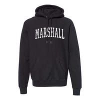 Varsity Distressed Marshall Premium Hoodie