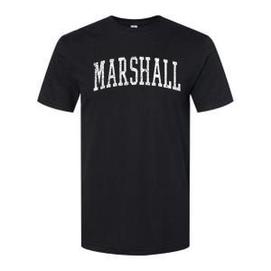 Varsity Distressed Marshall Softstyle CVC T-Shirt