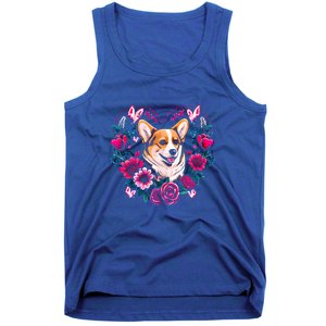 Valentine's Day Meaningful Gift Corgi Dog Valentine Cute Gift Tank Top