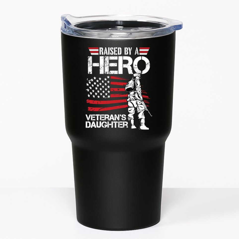 Veteran Daughter Month Of The Military Child Army Tumbler