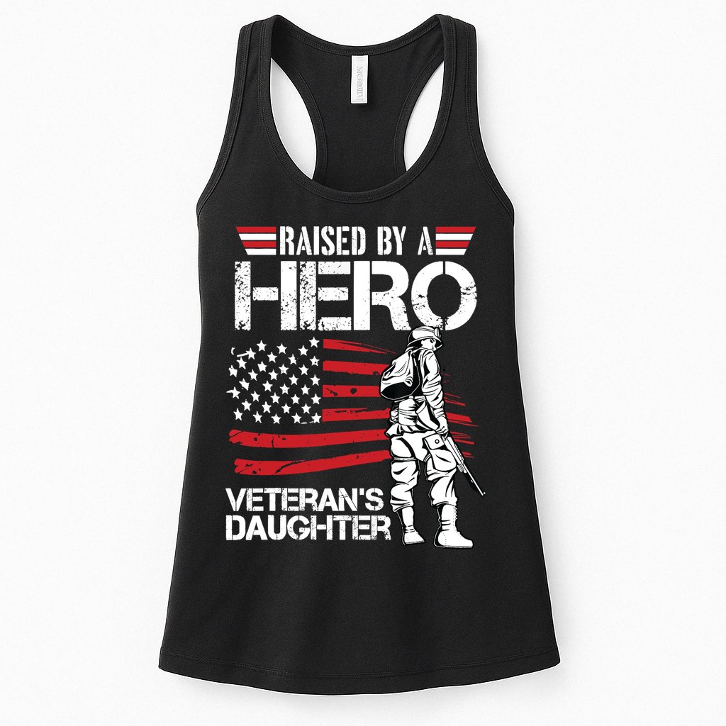 Veteran Daughter Month Of The Military Child Army Womens Tank Top