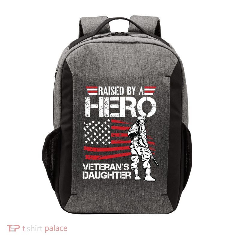 Veteran Daughter Month Of The Military Child Army Vector Backpack