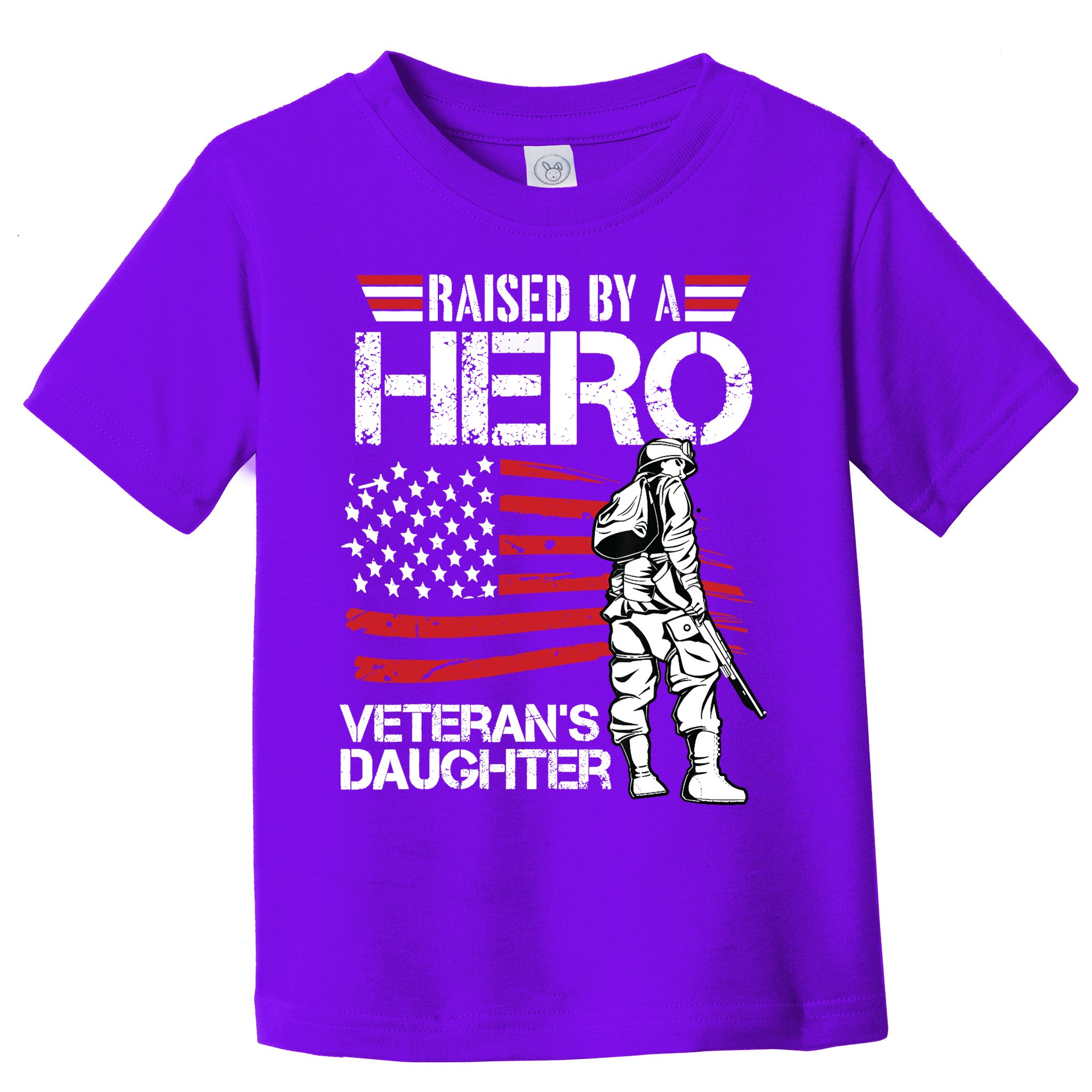 Veteran Daughter Month Of The Military Child Army Toddler T-Shirt