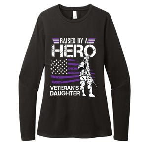 Veteran Daughter Month Of The Military Child Army Womens CVC Long Sleeve Shirt