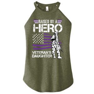 Veteran Daughter Month Of The Military Child Army Women's Perfect Tri Rocker Tank