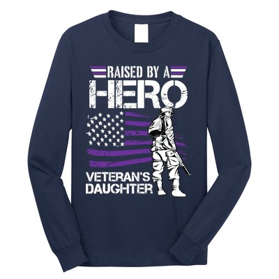 Veteran Daughter Month Of The Military Child Army Long Sleeve Shirt