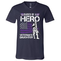 Veteran Daughter Month Of The Military Child Army V-Neck T-Shirt