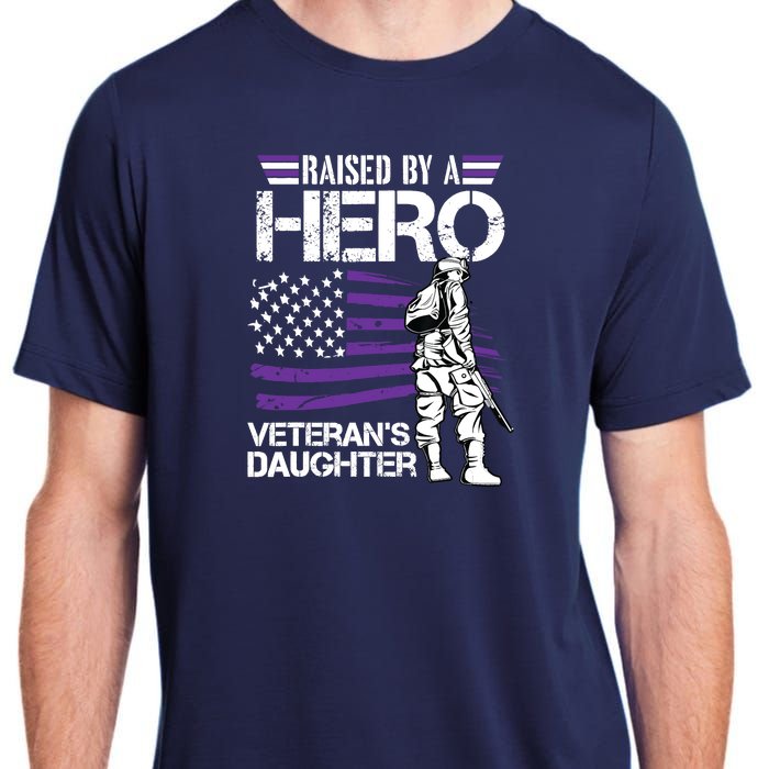 Veteran Daughter Month Of The Military Child Army Adult ChromaSoft Performance T-Shirt