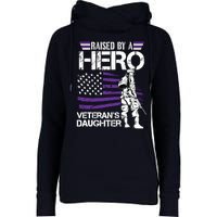 Veteran Daughter Month Of The Military Child Army Womens Funnel Neck Pullover Hood