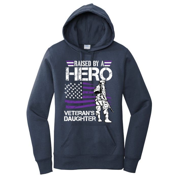 Veteran Daughter Month Of The Military Child Army Women's Pullover Hoodie