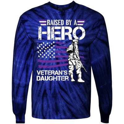 Veteran Daughter Month Of The Military Child Army Tie-Dye Long Sleeve Shirt