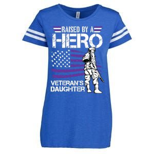 Veteran Daughter Month Of The Military Child Army Enza Ladies Jersey Football T-Shirt