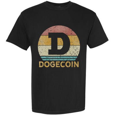 Vintage Dogecoin Miner Dogecoin Garment-Dyed Heavyweight T-Shirt