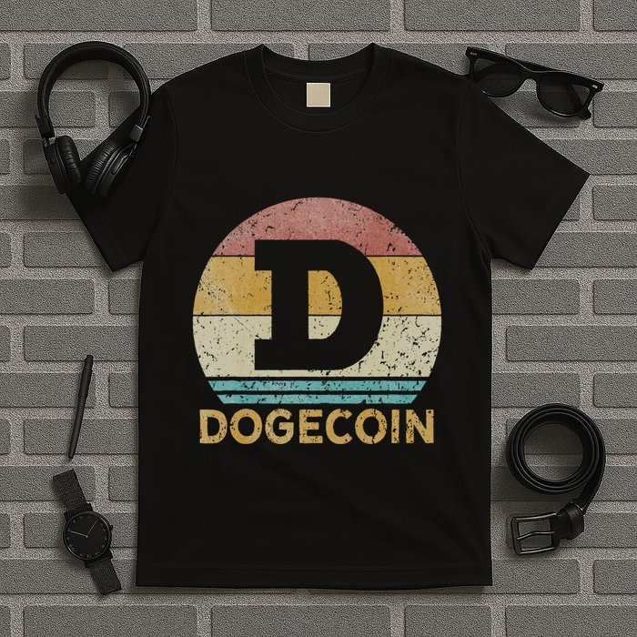 Vintage Dogecoin Miner Dogecoin T-Shirt