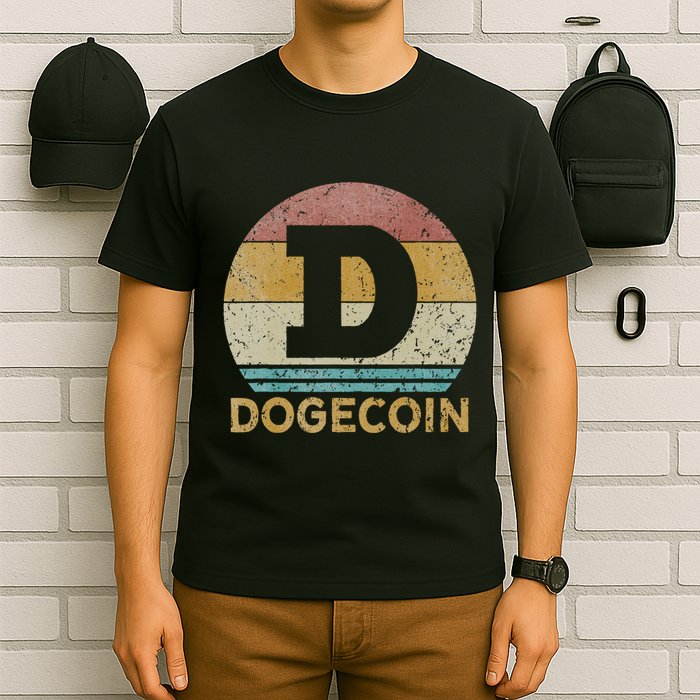 Vintage Dogecoin Miner Dogecoin T-Shirt