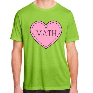 Valentine's Day Math Heart Design Cool Gift Adult ChromaSoft Performance T-Shirt