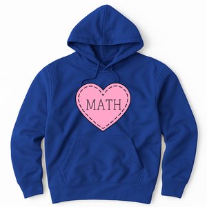 Valentine's Day Math Heart Design Cool Gift Hoodie