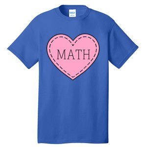 Valentine's Day Math Heart Design Cool Gift Tall T-Shirt