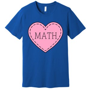 Valentine's Day Math Heart Design Cool Gift Premium T-Shirt