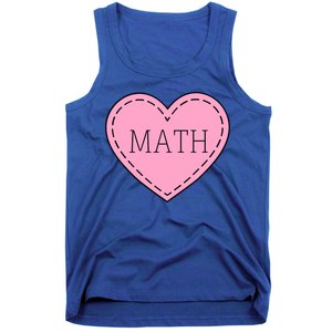 Valentine's Day Math Heart Design Cool Gift Tank Top