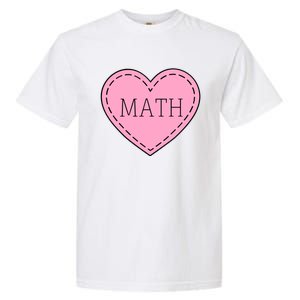 Valentine's Day Math Heart Design Cool Gift Garment-Dyed Heavyweight T-Shirt