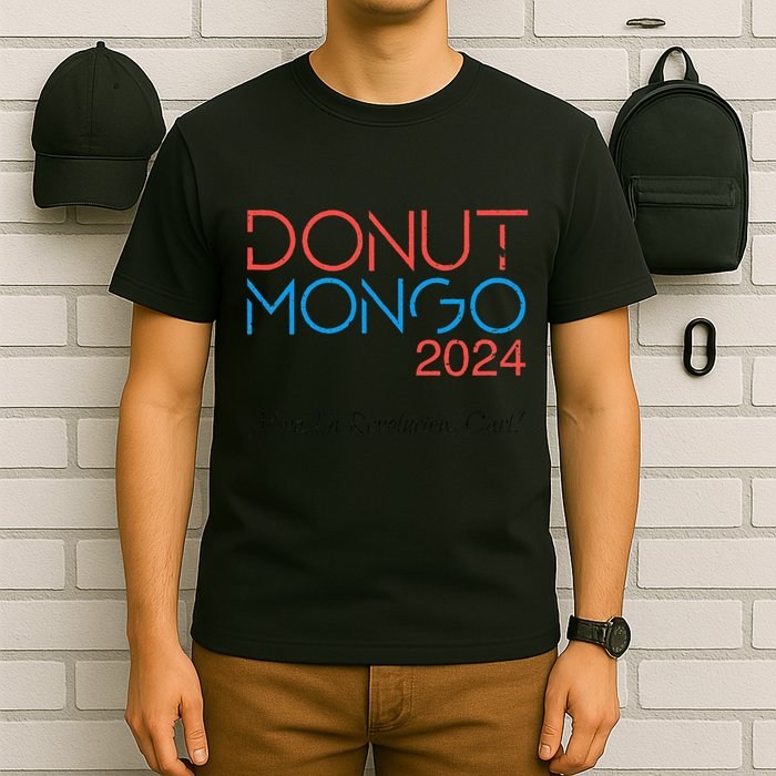 Vintage Donut Mongo 2024 Retro Dungeon Crawler Carl Meme T-Shirt
