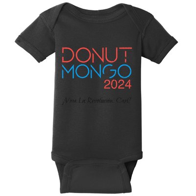 Vintage Donut Mongo 2024 Retro Dungeon Crawler Carl Meme Baby Bodysuit