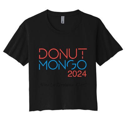 Vintage Donut Mongo 2024 Retro Dungeon Crawler Carl Meme Crop Top