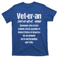 Veterans Day Memorial Day Funny Veteran Noun Us Soldier Great Gift T-Shirt