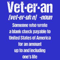 Veterans Day Memorial Day Funny Veteran Noun Us Soldier Great Gift T-Shirt