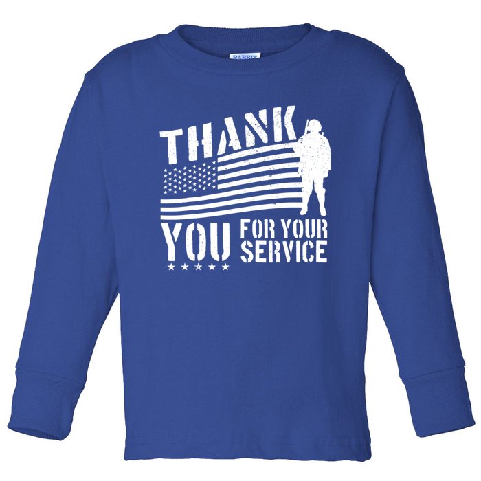 Veterans Day Meaningful Gift Thank You Veterans Usa Flag Memorial Day Meaningful Toddler Long Sleeve Shirt