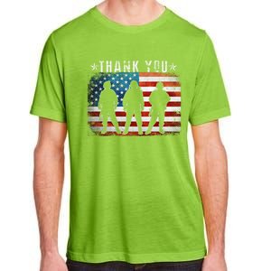 Veterans Day Memorial Gift Thank You Gift Proud Patriotic Cool Gift Adult ChromaSoft Performance T-Shirt