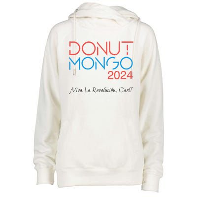 Vintage Donut Mongo 2024 Retro Dungeon Crawler Carl Meme Womens Funnel Neck Pullover Hood