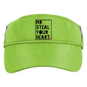 Valentine's Day Mr Steal Your Heart Adult Drive Performance Visor