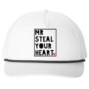 Valentine's Day Mr Steal Your Heart Snapback Five-Panel Rope Hat