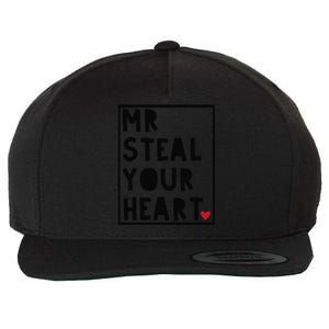 Valentine's Day Mr Steal Your Heart Wool Snapback Cap