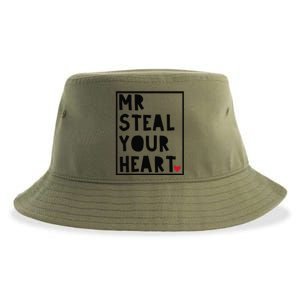 Valentine's Day Mr Steal Your Heart Sustainable Bucket Hat