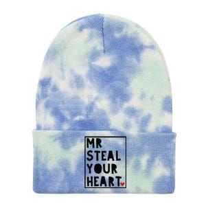 Valentine's Day Mr Steal Your Heart Tie Dye 12in Knit Beanie