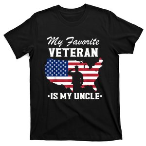 Veterans Day My Favorite Veteran Is My Uncle T-Shirt