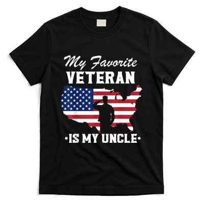 Veterans Day My Favorite Veteran Is My Uncle T-Shirt