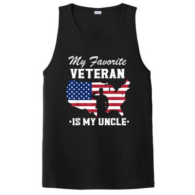 Veterans Day My Favorite Veteran Is My Uncle PosiCharge Competitor Tank