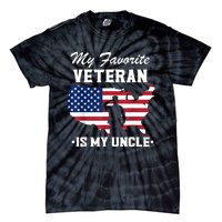 Veterans Day My Favorite Veteran Is My Uncle Tie-Dye T-Shirt