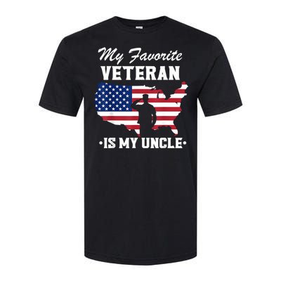 Veterans Day My Favorite Veteran Is My Uncle Softstyle CVC T-Shirt