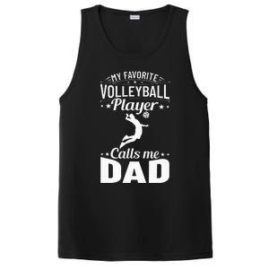 Volleyball Dad My Favorite Volleyball Player Calls Me Dad PosiCharge Competitor Tank