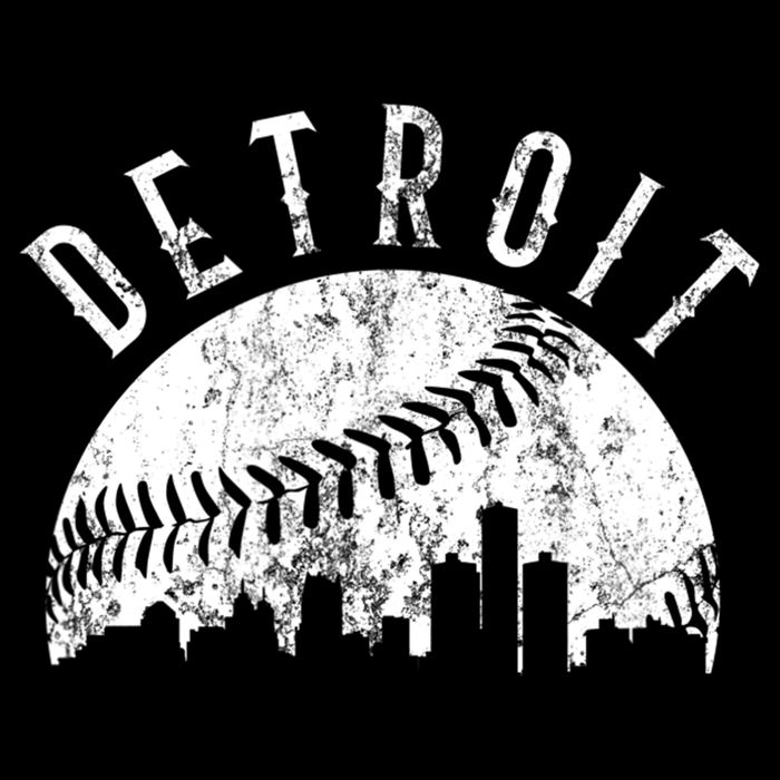 Vintage Detroit Michigan Skyline Apparel Toddler T-Shirt